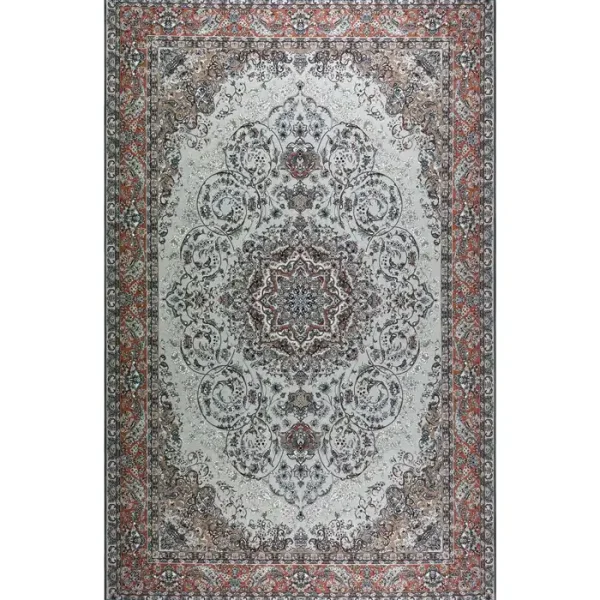 فرشینه پرمیوم کلاسیک کرم بژ کد4064