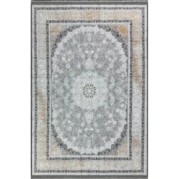 فرشینه پرمیوم نئوکلاسیک طوسی کد8045