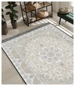 فرشینه کلاسیک نقشه اصفهان کرم4043 - تصویر 2
