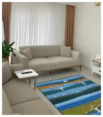 فرشینه سنتی طرح گبه فرش باکس کد5046 - تصویر 2