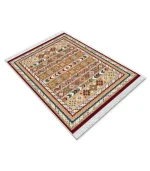 فرشینه سنتی طرح گلیم فرش باکس کد5047 - تصویر 5