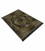 فرشینه کلاسیک نقشه وینتیج مشکی کد4145 - تصویر 6