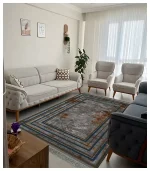 فرشینه مدرن کوبیسم پتینه فرش باکس کد7074 - تصویر 2