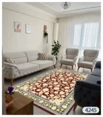 روفرشی کشدار طرح ترک برای نوشدن فرشهای کهنه کد4245 - تصویر 2