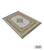 فرشینه پریمیوم فرش باکس نقره ای طلائی کد8250 - تصویر 4