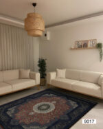 روفرشی کشدار طرح ترک مخمل شانل 9017 - تصویر 2