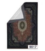 روفرشی کشدار طرح ترک مخمل شانل 9017