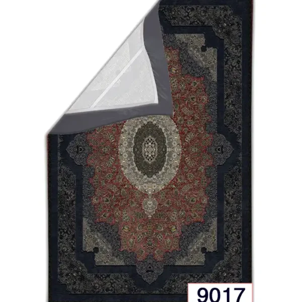 روفرشی کشدار طرح ترک مخمل شانل 9017