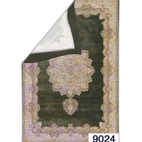 روفرشی کشدار طرح ترک مخمل شانل کد9024