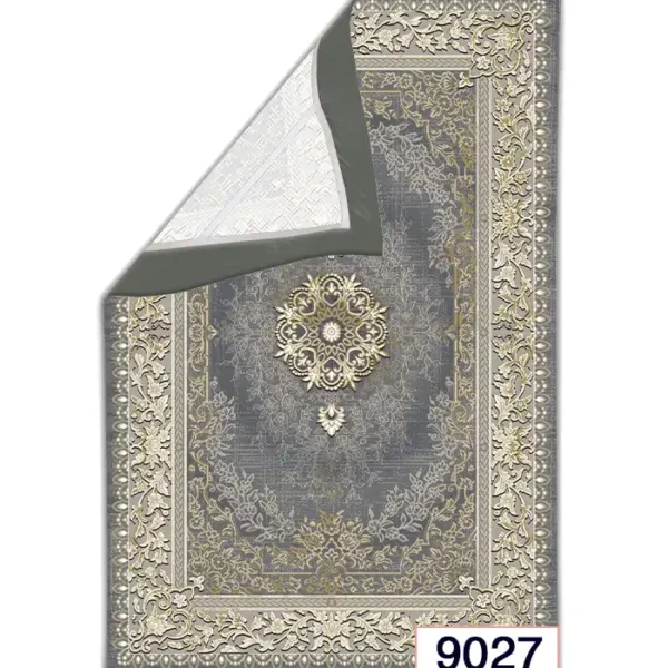 روفرشی کشدار طرح ترک مخمل شانل کد9027