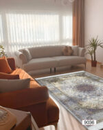 روفرشی کشدار طرح ترک مخمل شانل 9036 - تصویر 2