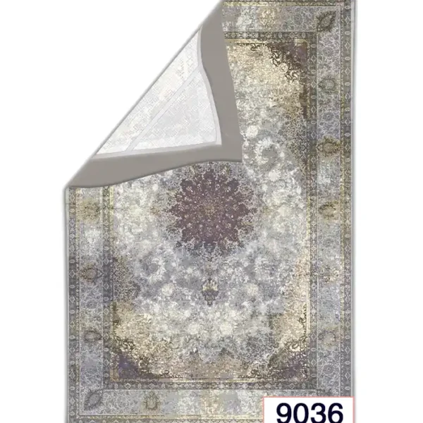 روفرشی کشدار طرح ترک مخمل شانل 9036