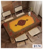 زیرسفره ورومیزی مخمل لطیف و قابل شستشو 6 تا8 نفره9174