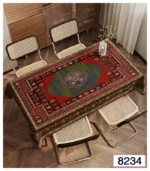 زیرسفره ورومیزی مخمل لطیف و قابل شستشو 6 تا8 نفره8234/3