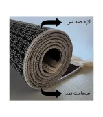فرشینه پریمیوم فرش باکس کالکشن وینتیج قابل شستشو کد8087 - تصویر 3