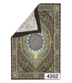 روفرشی کشدار مخمل شانل طرح کلاسیک قابل شستشو کد 4352