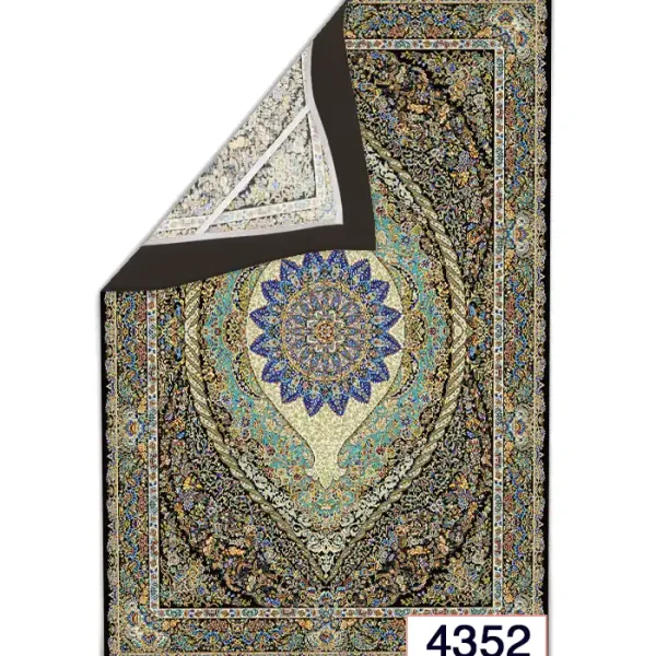 روفرشی کشدار مخمل شانل طرح کلاسیک قابل شستشو کد 4352