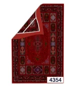 روفرشی کشدار مخمل شانل طرح کلاسیک قابل شستشو کد 4354