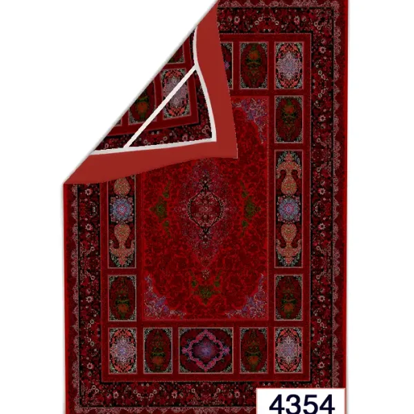 روفرشی کشدار مخمل شانل طرح کلاسیک قابل شستشو کد 4354