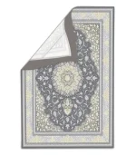 روفرشی کشدار مخمل شانل طرح کلاسیک قابل شستشو کد 4365