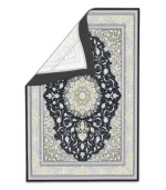 روفرشی کشدار مخمل شانل طرح کلاسیک قابل شستشو کد 4366