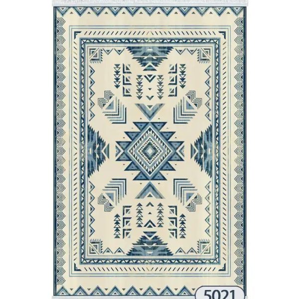 فرشینه پریمیوم فرش باکس کالکشن قشقایی قابل شستشو کد5021